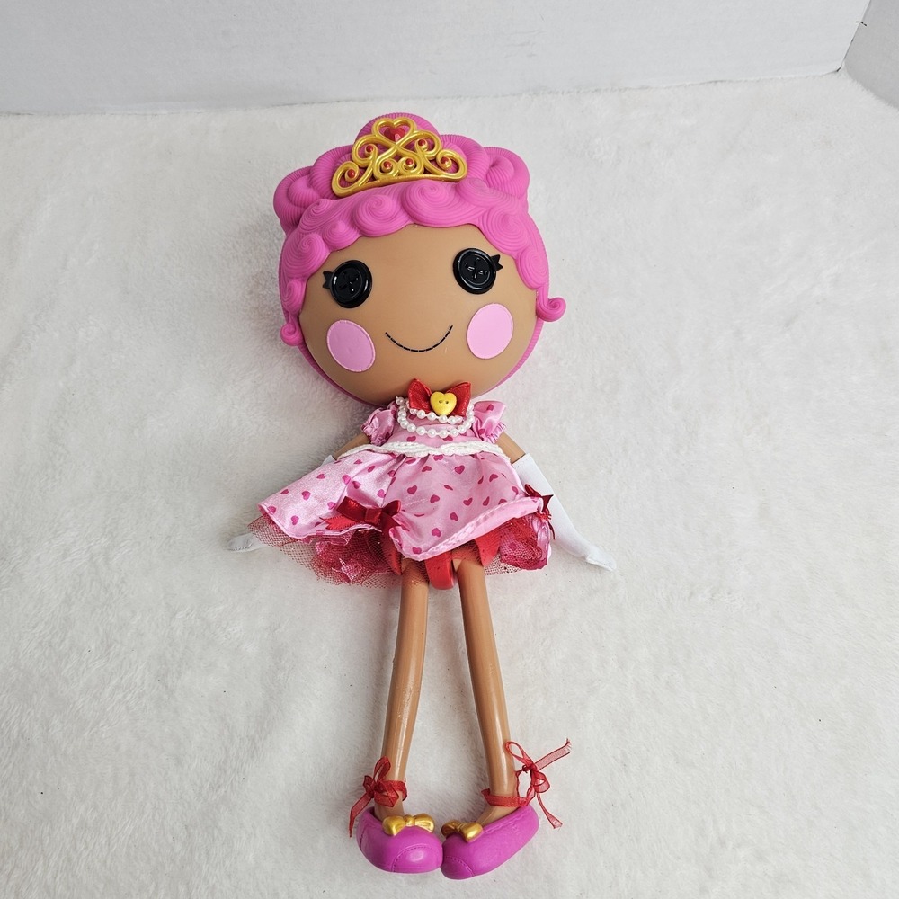 Lalaloopsy Sew Royal Princess Party CRUMPET HEARTS Heart Full Size 13" Doll